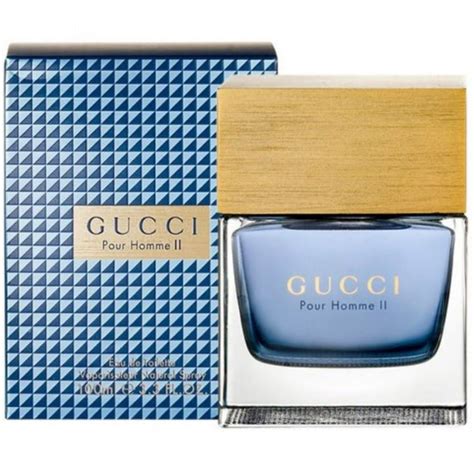 gucci pour homme ii eau de toilette 3.4|Gucci pure homme 2.